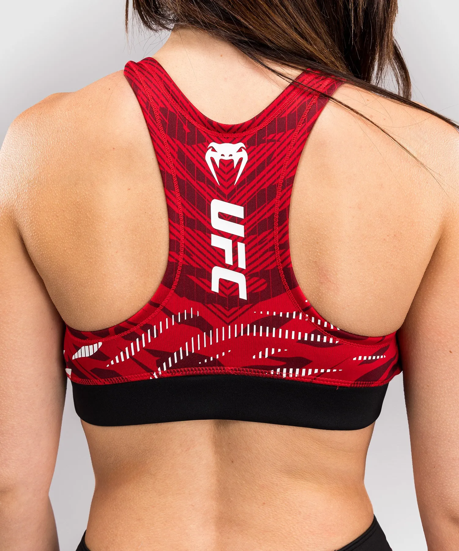 UFC Fusion by Venum Authentic Fight Night Women’s Sports Bra - Red