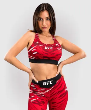 UFC Fusion by Venum Authentic Fight Night Women’s Sports Bra - Red