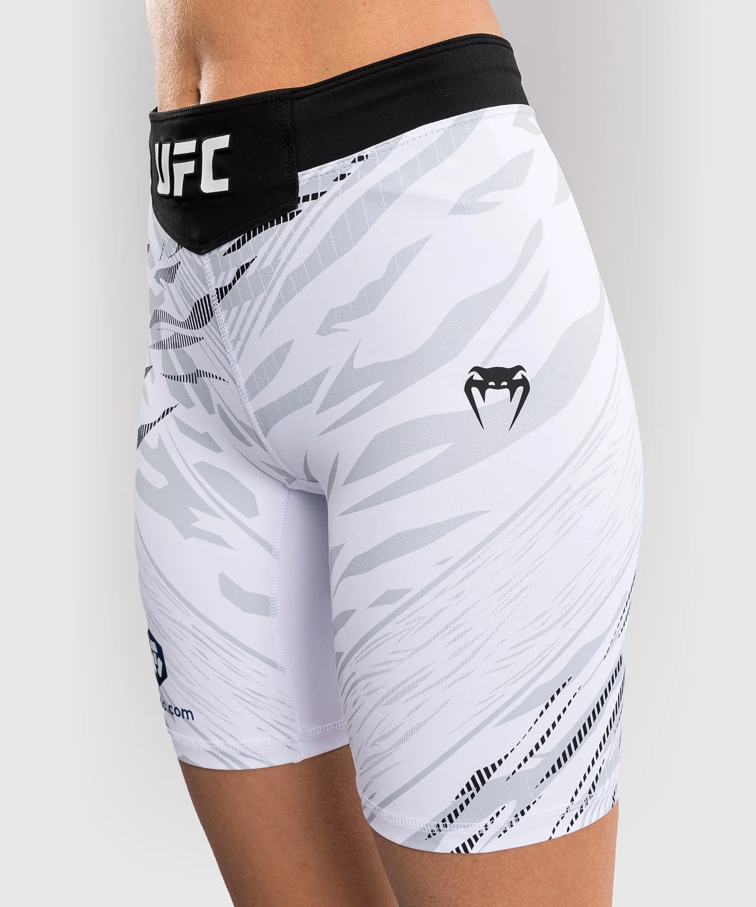 UFC Fusion by Venum Authentic Fight Night Women’s Vale Tudo Short - Long Fit - White