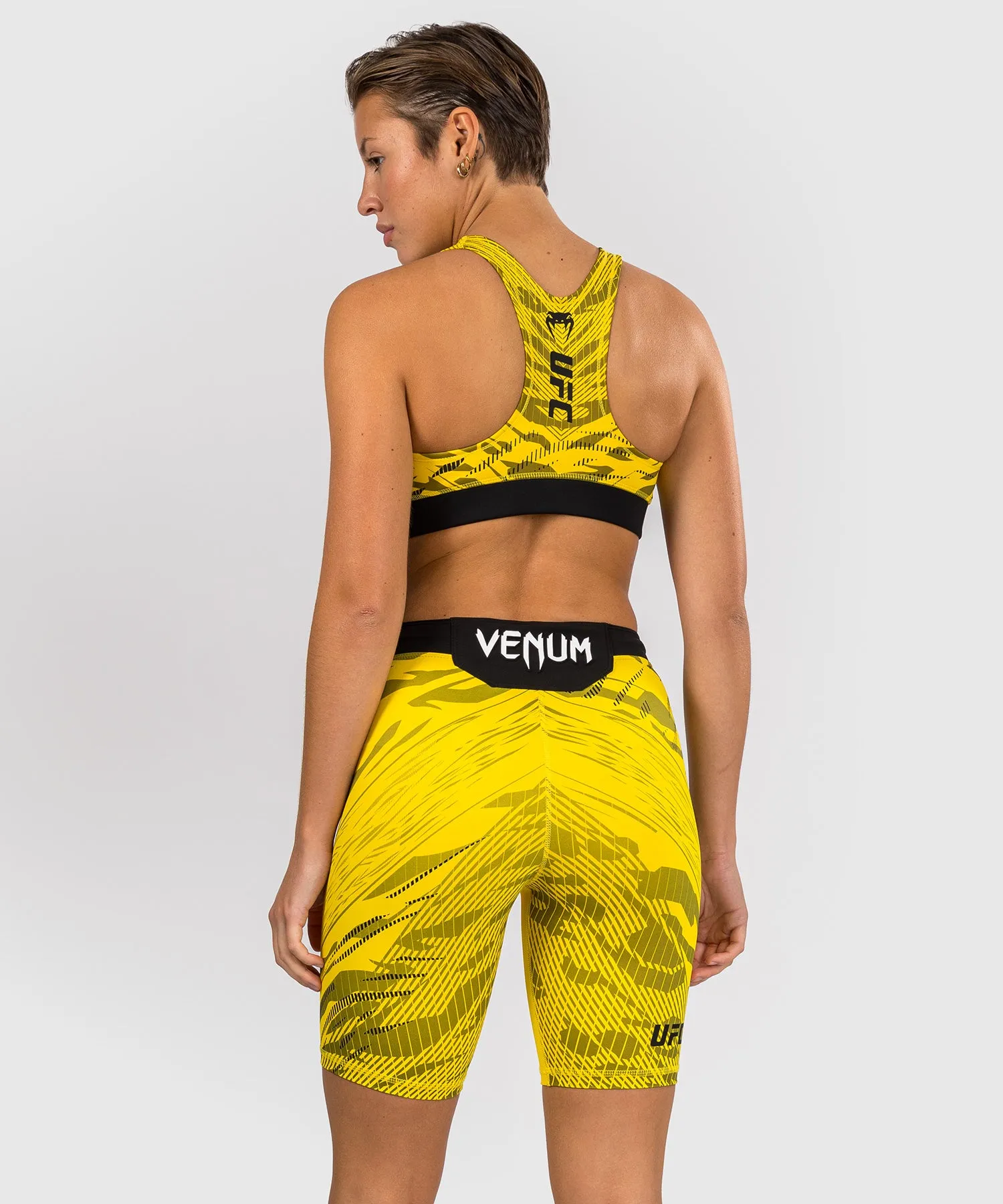 UFC Fusion by Venum Authentic Fight Night Women’s Vale Tudo Short - Long Fit - Yellow