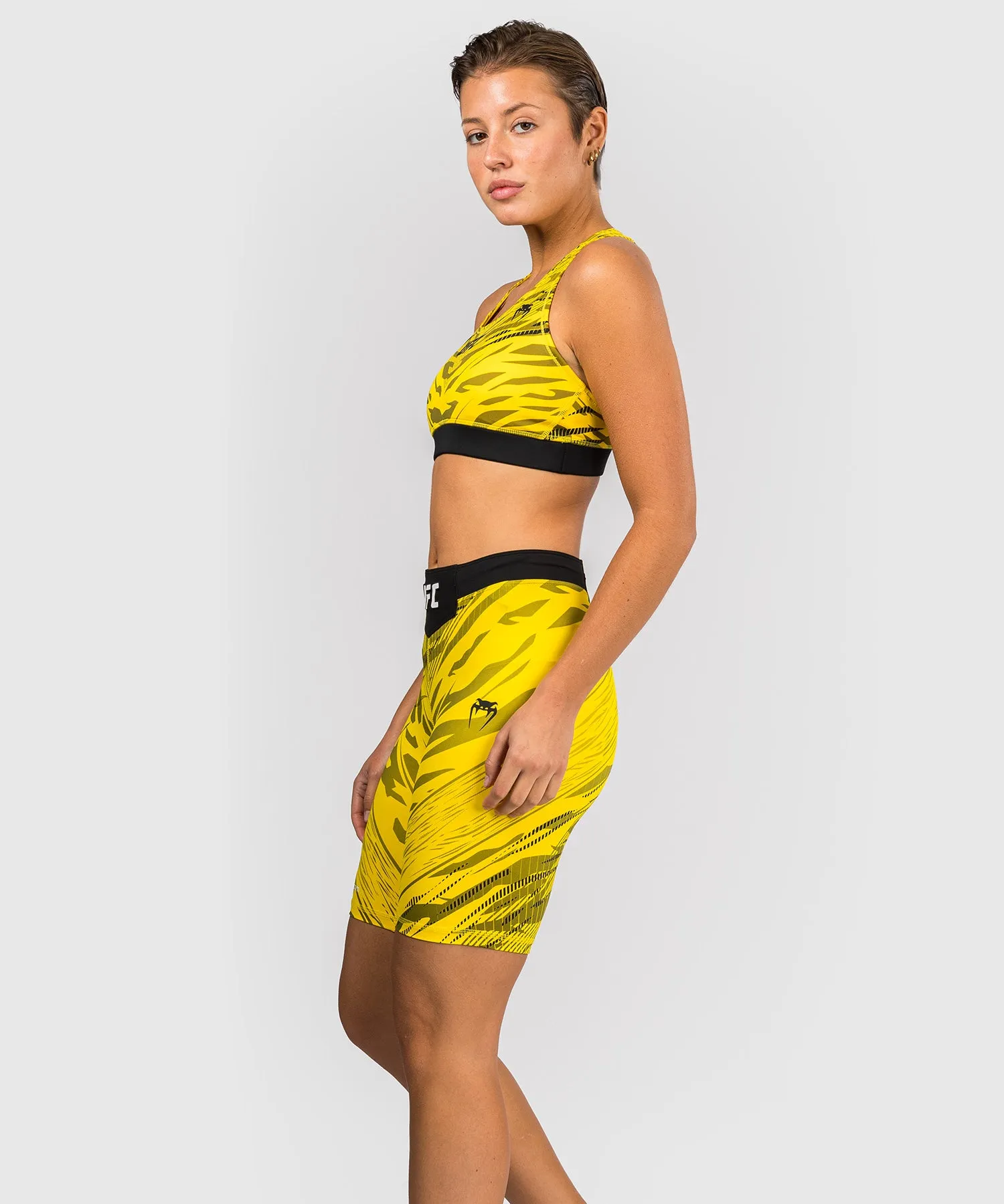 UFC Fusion by Venum Authentic Fight Night Women’s Vale Tudo Short - Long Fit - Yellow