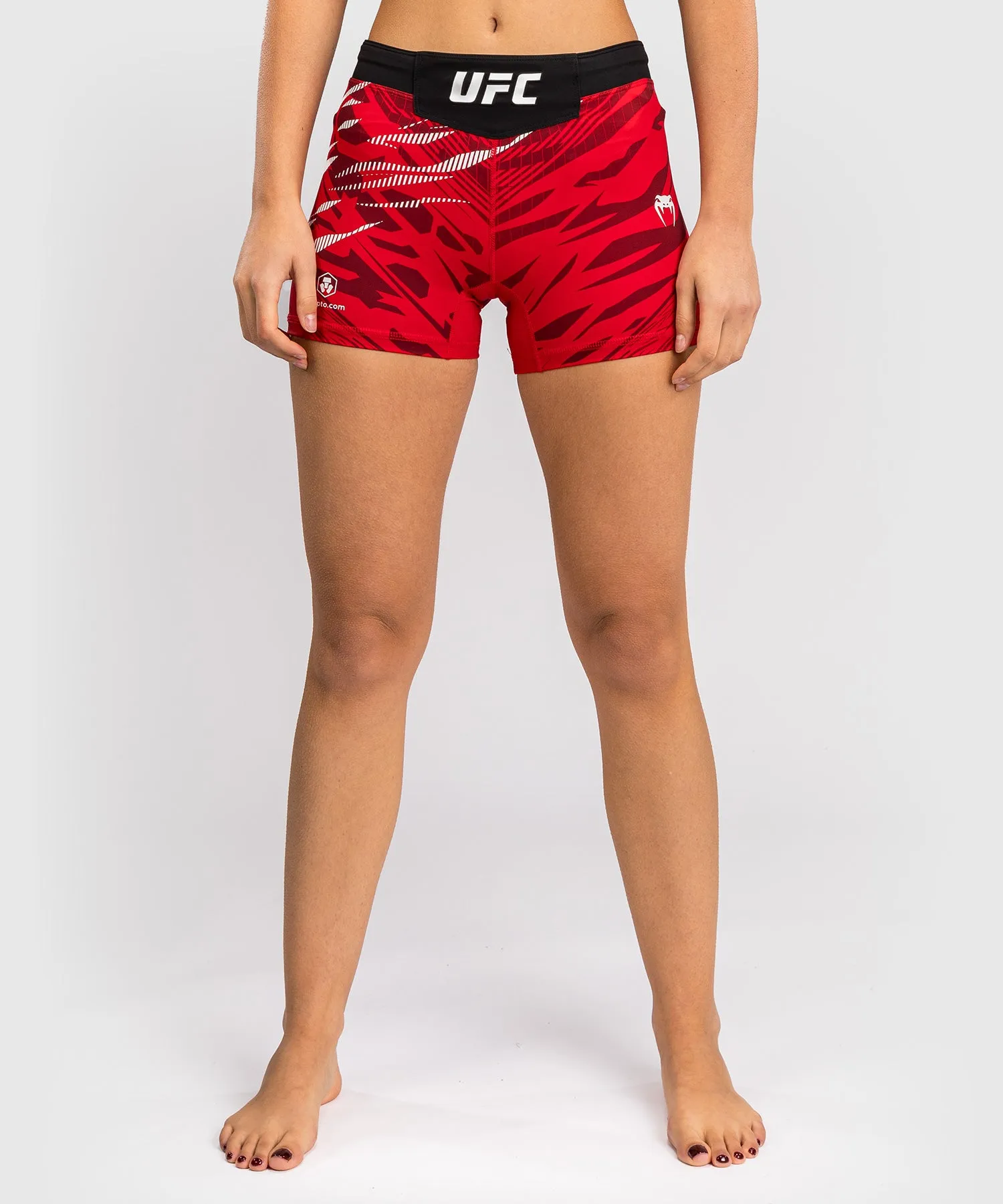 UFC Fusion by Venum Authentic Fight Night Women’s Vale Tudo Short - Short Fit - Red