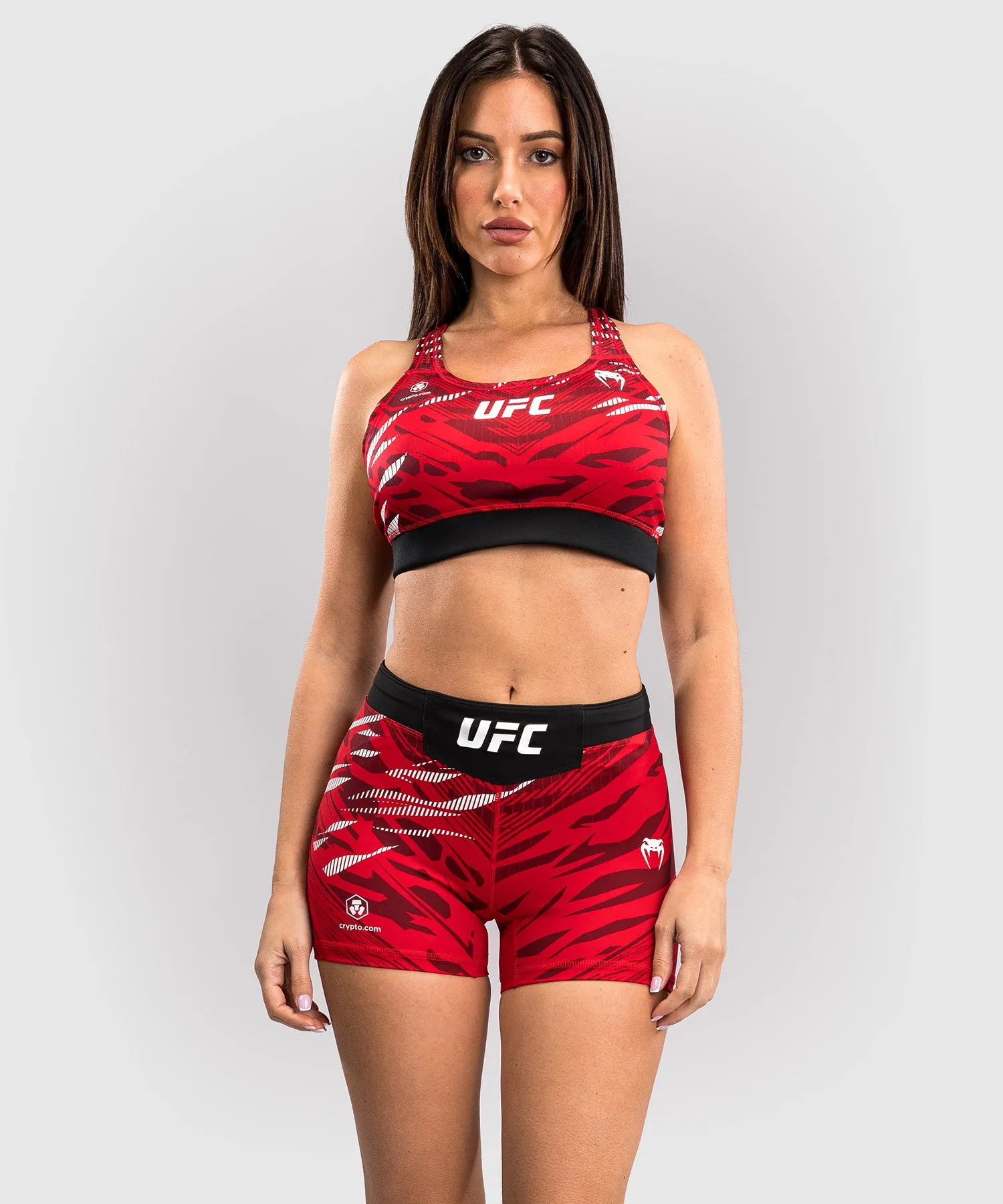 UFC Fusion by Venum Authentic Fight Night Women’s Vale Tudo Short - Short Fit - Red
