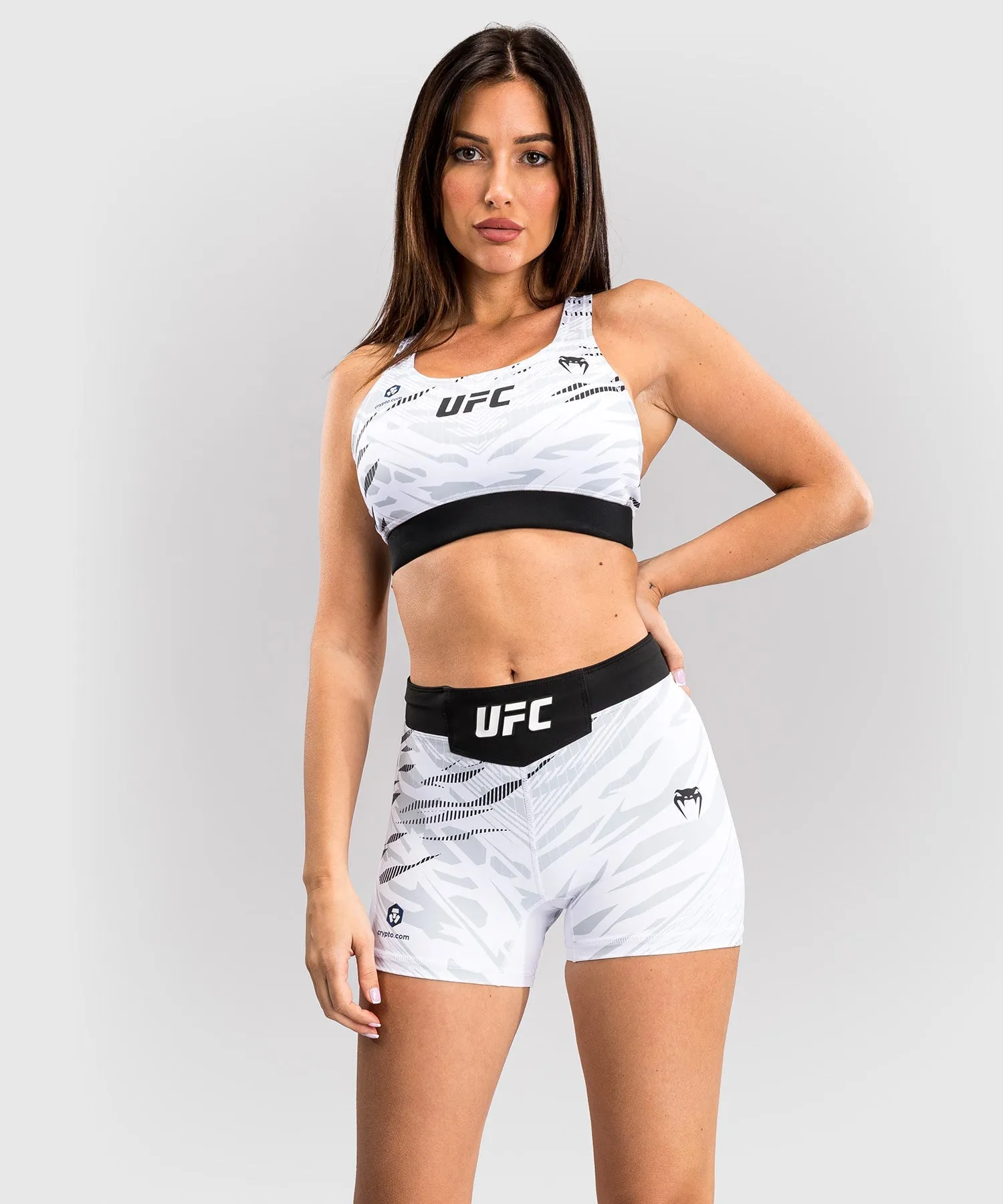 UFC Fusion by Venum Authentic Fight Night Women’s Vale Tudo Short - Short Fit - White