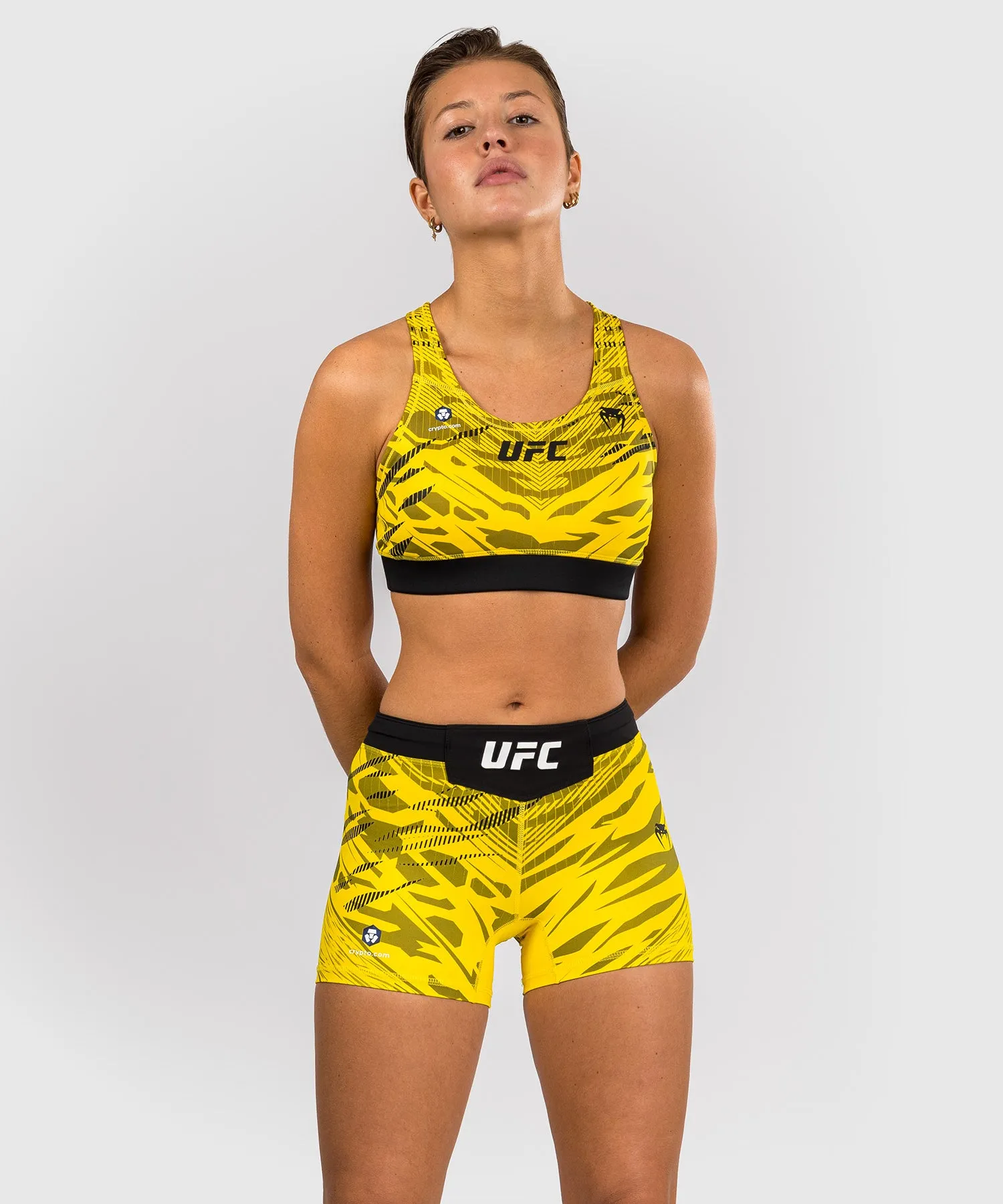 UFC Fusion by Venum Authentic Fight Night Women’s Vale Tudo Short - Short Fit - Yellow