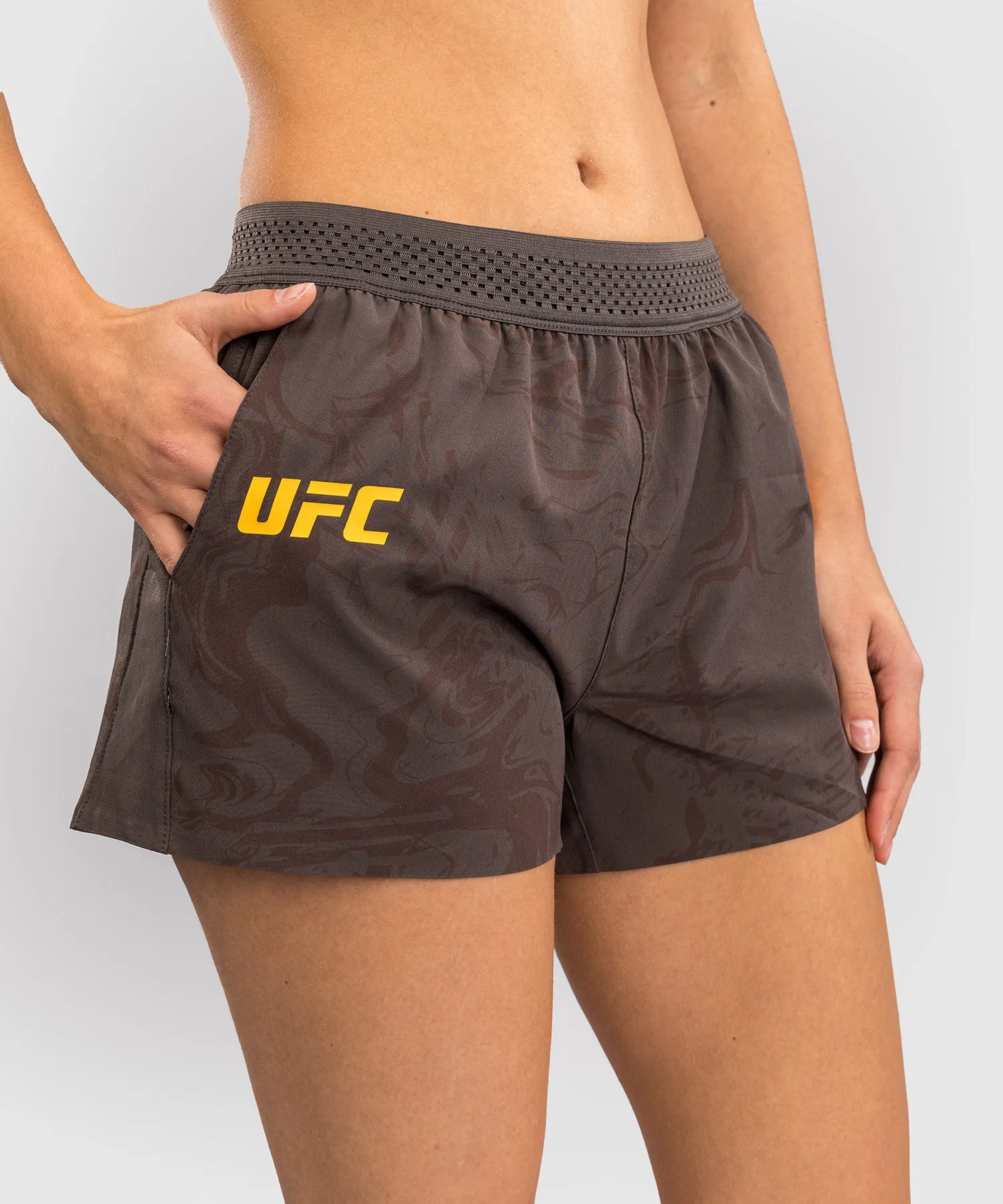 UFC Fusion by Venum Fight Week Women’s Performance Short - Earthen Brown
