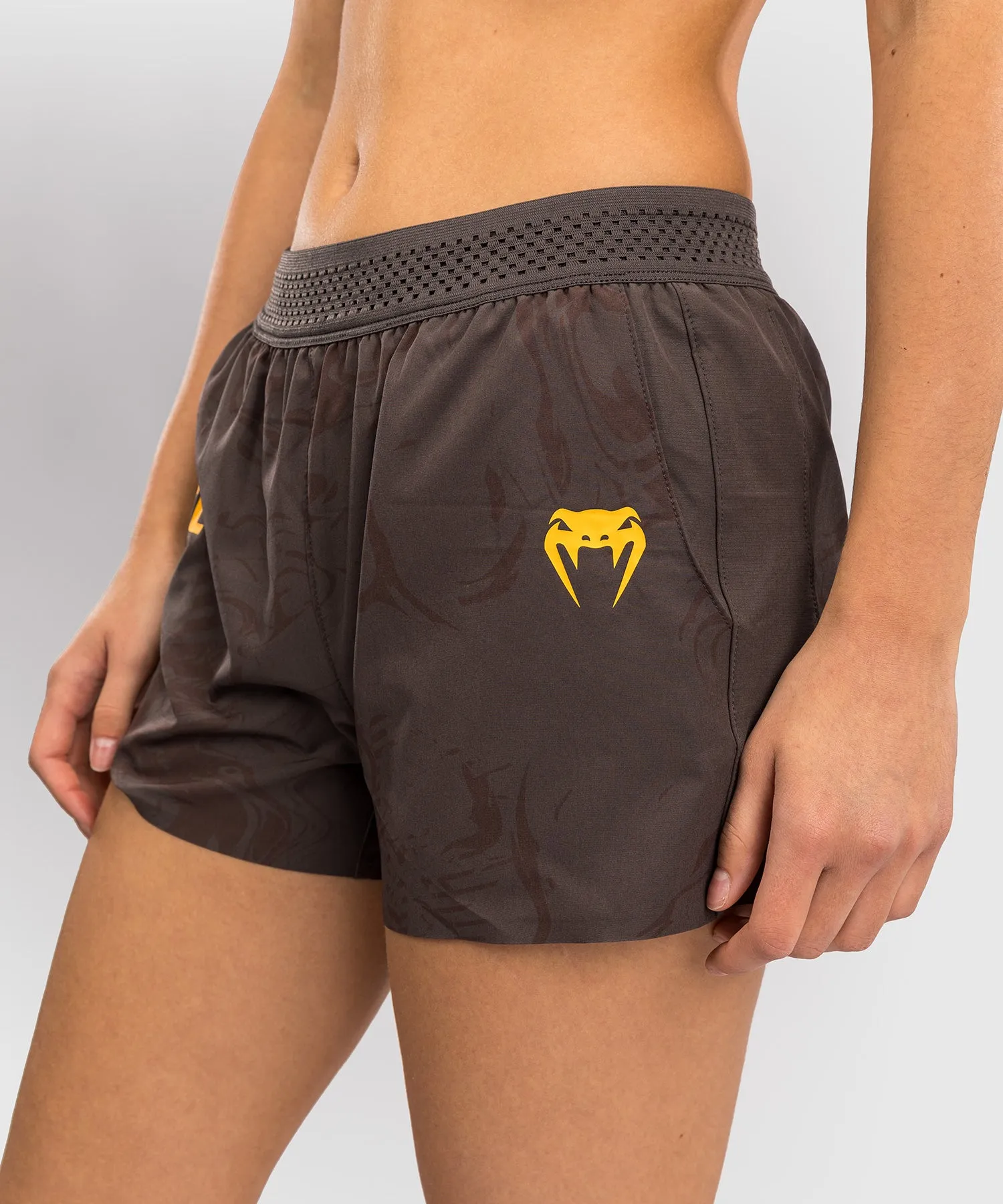 UFC Fusion by Venum Fight Week Women’s Performance Short - Earthen Brown