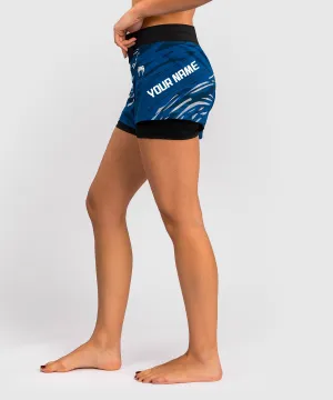 UFC Fusion by Venum Personalized Authentic Fight Night Women's Fight Short - Blue