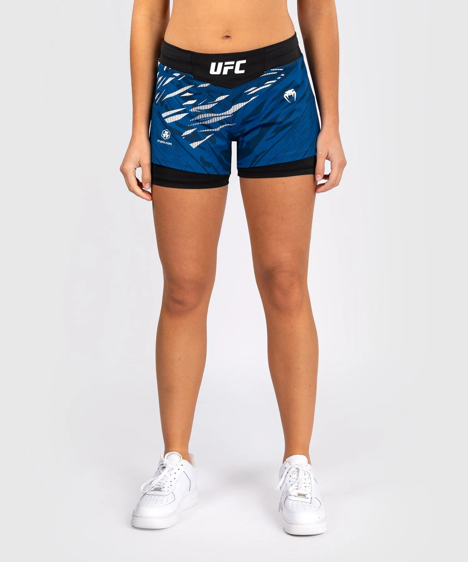 UFC Fusion by Venum Personalized Authentic Fight Night Women's Fight Short - Blue