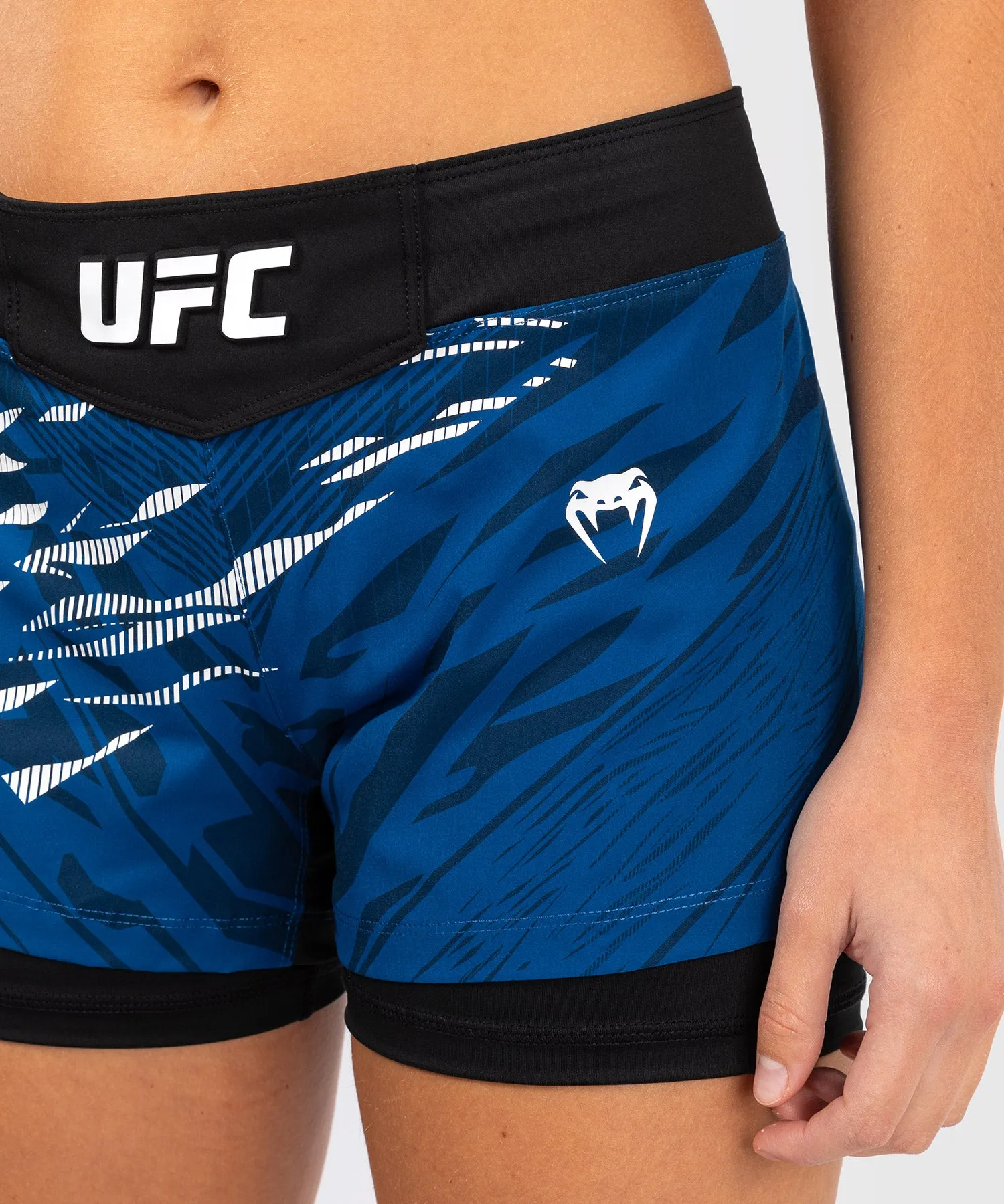UFC Fusion by Venum Personalized Authentic Fight Night Women's Fight Short - Blue