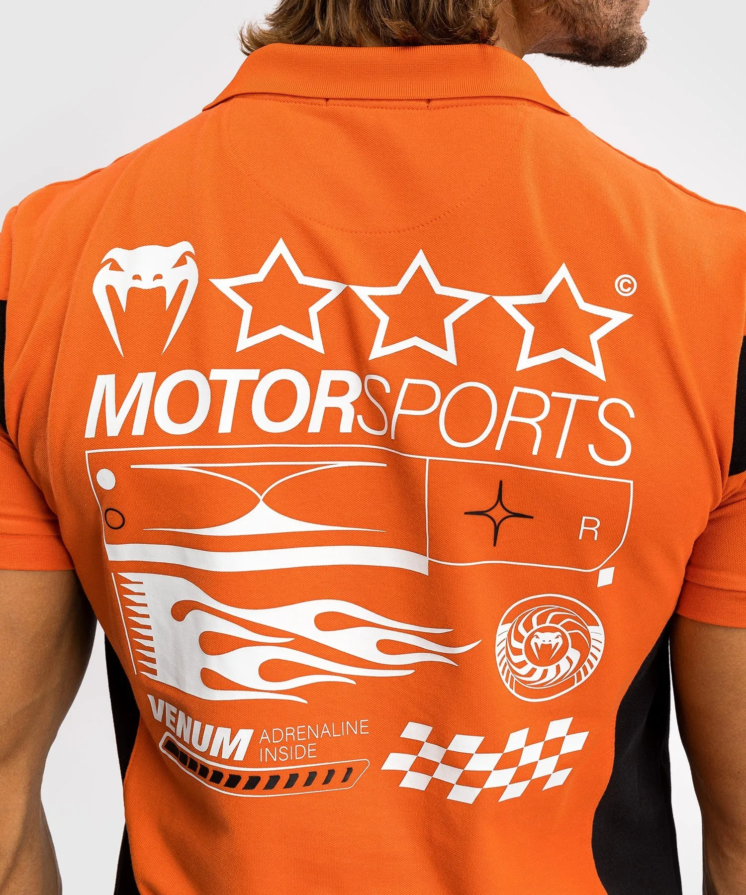 Venum Motorsport Cotton Polo - Tangerine