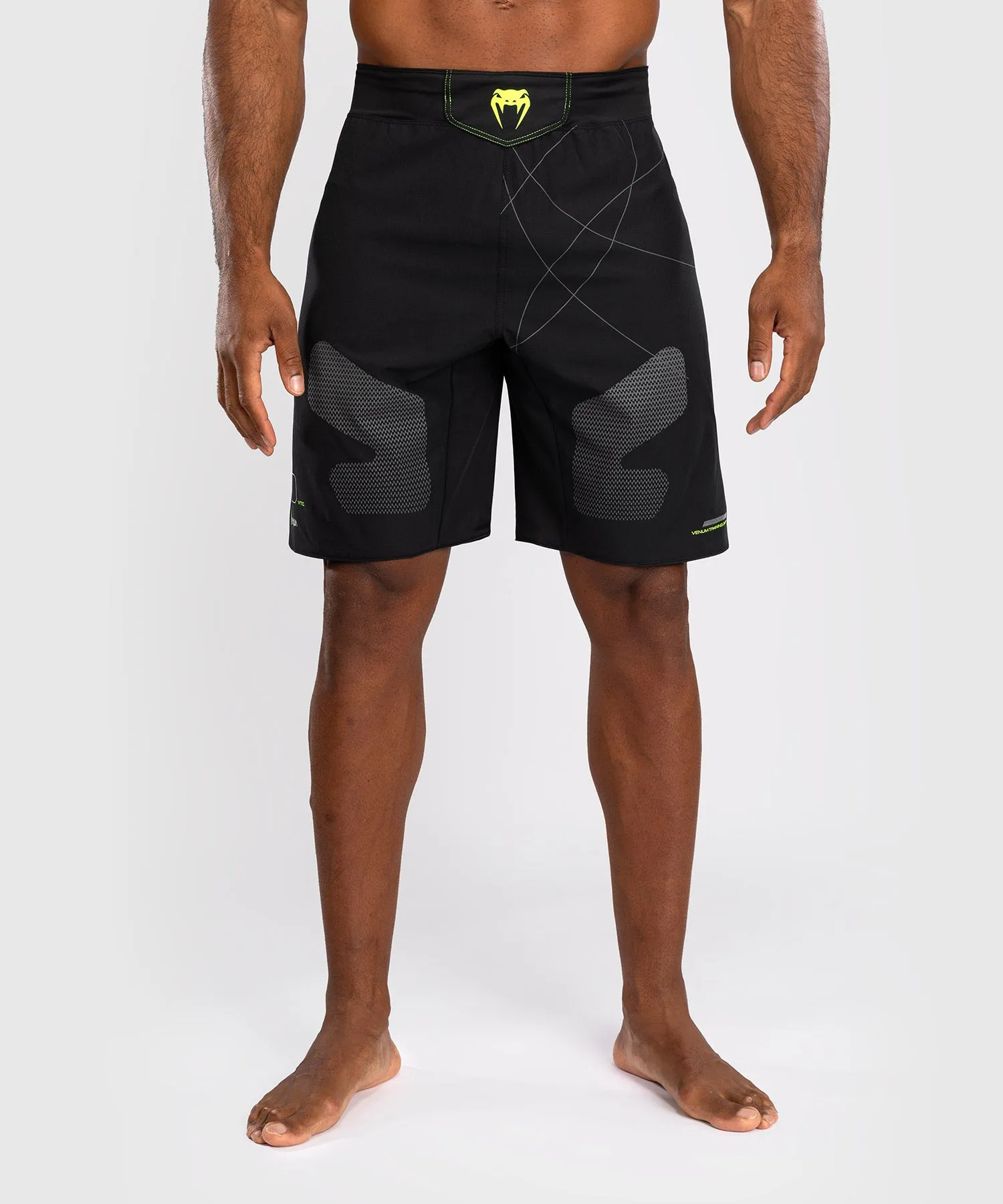 Venum Training Camp 4.0 Fight Short - Black/Neon Green