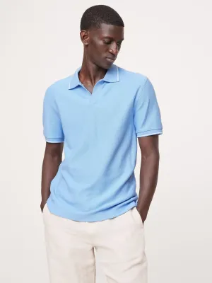 Zig-Zag Jacquard Polo Banana Republic