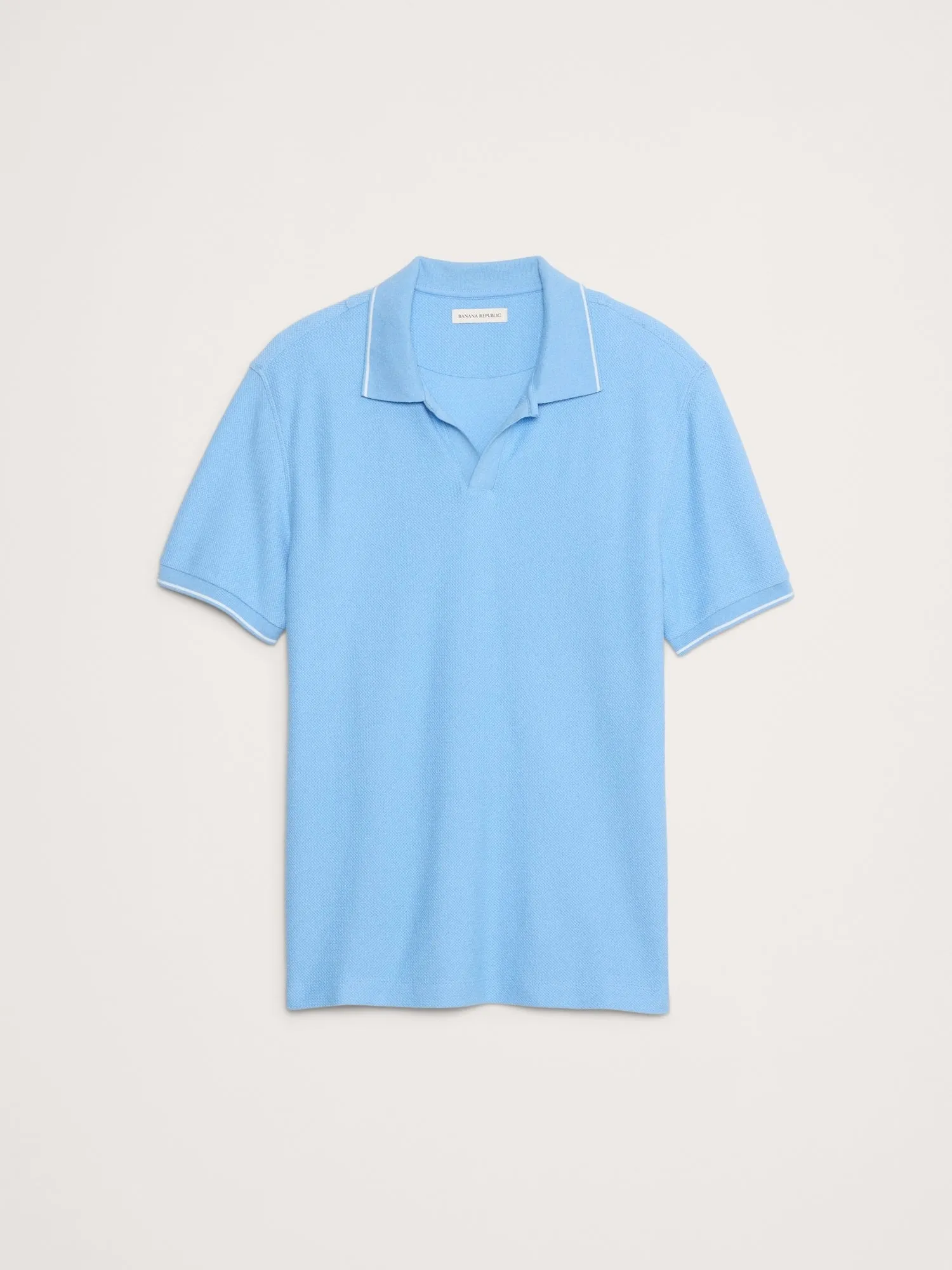 Zig-Zag Jacquard Polo Banana Republic